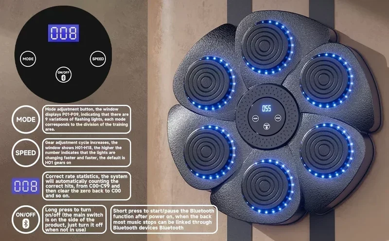 Interaktive Smarte Boxmaschine - Bewegungsfreude