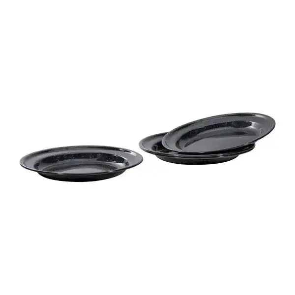 Essgeschirrsatz Western Emaille 12er Set