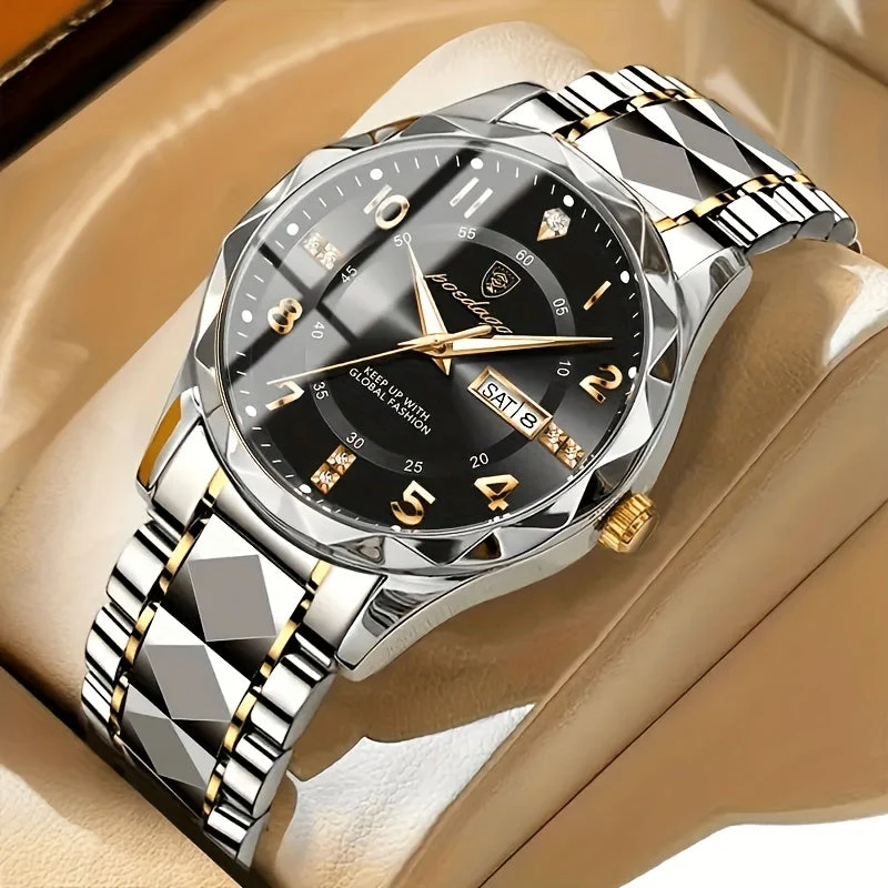 Herren Wasserdichte Multifunktionale Titan Sportuhr