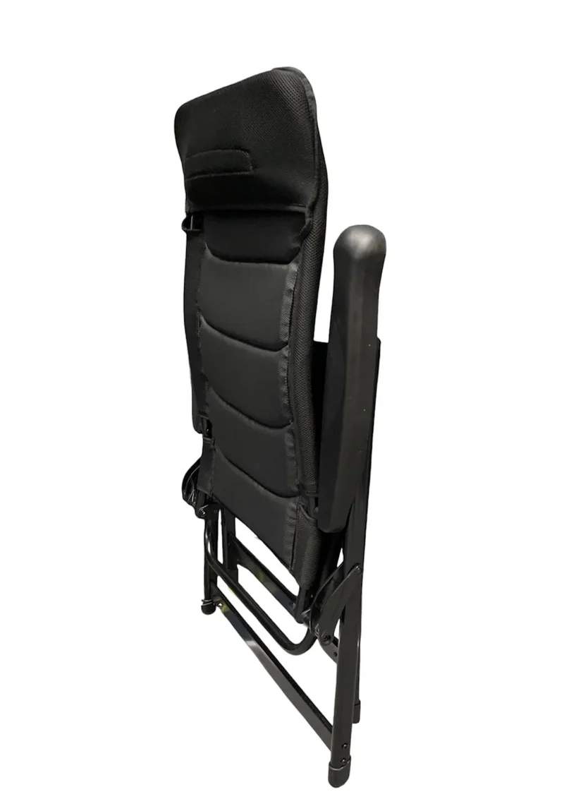 Monaco Reclining Padded High Back Camping Chair - Aluminium Frame