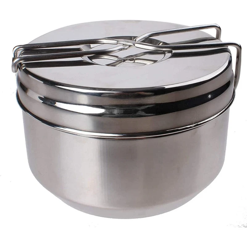 Summit Tiffin 6-Piece Camping Pan Cook Set