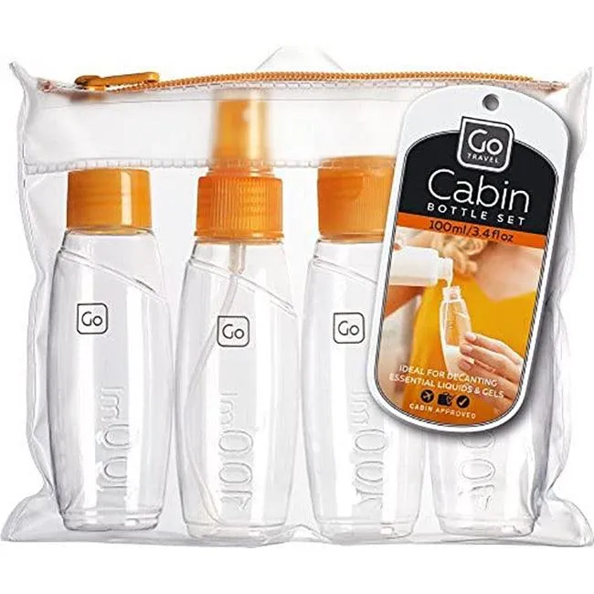 Go Travel Cabin Toiletries Bottle Set