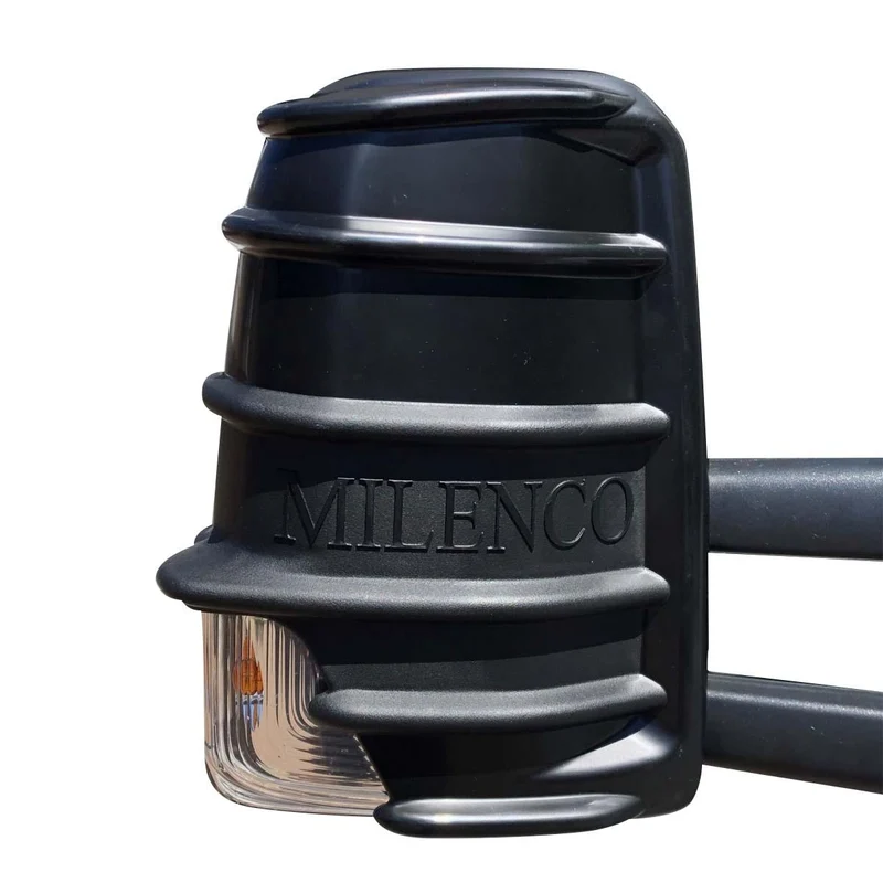 Milenco Mercedes Sprinter Motorhome Wing Mirror Protectors - Black