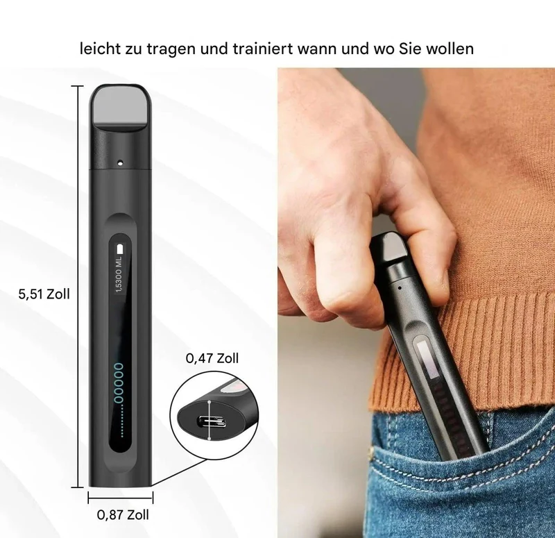 Intelligenter Atemtrainer für Atemmuskeln - Unisex