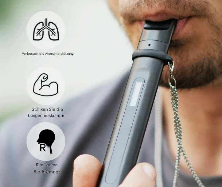 Intelligenter Atemtrainer für Atemmuskeln - Unisex