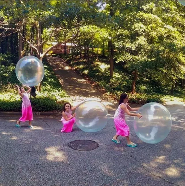 Riesiger Bubble-Ball für Outdoor Spaß - Langlebig und Flexibel