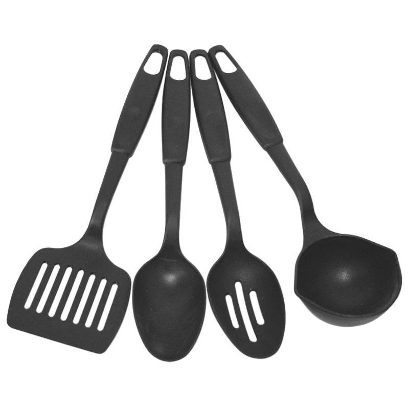 Highlander 4 piece Utensils Set - Black