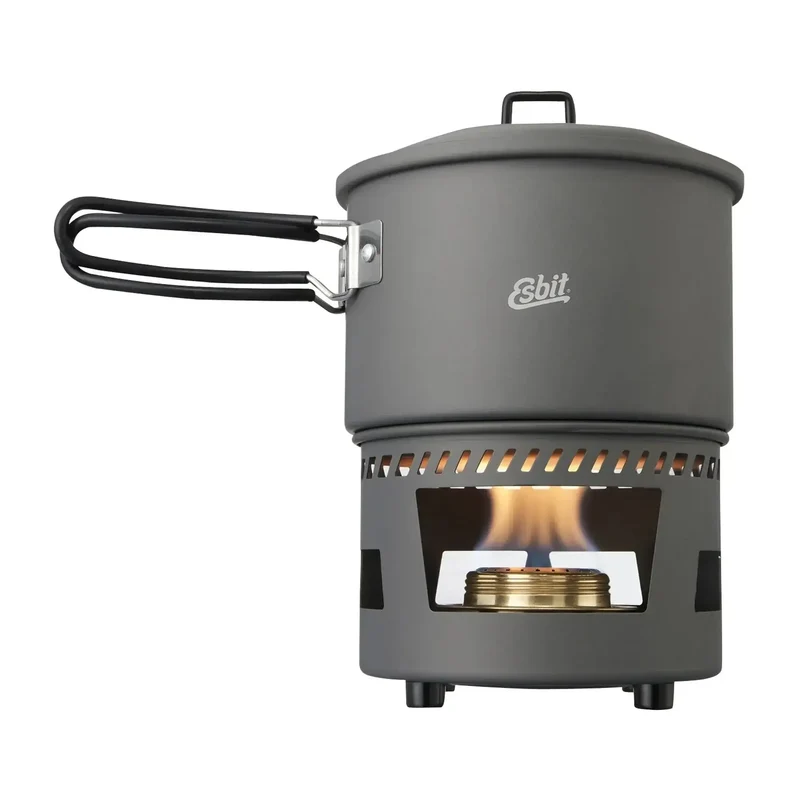 Kochset Spiritus 1.5 L Aluminium hartanodisiert