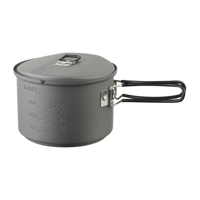 Kochset Spiritus 1.5 L Aluminium hartanodisiert