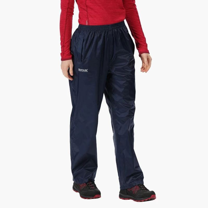 Regatta Pack-It Waterproof Over Trousers - Midnight