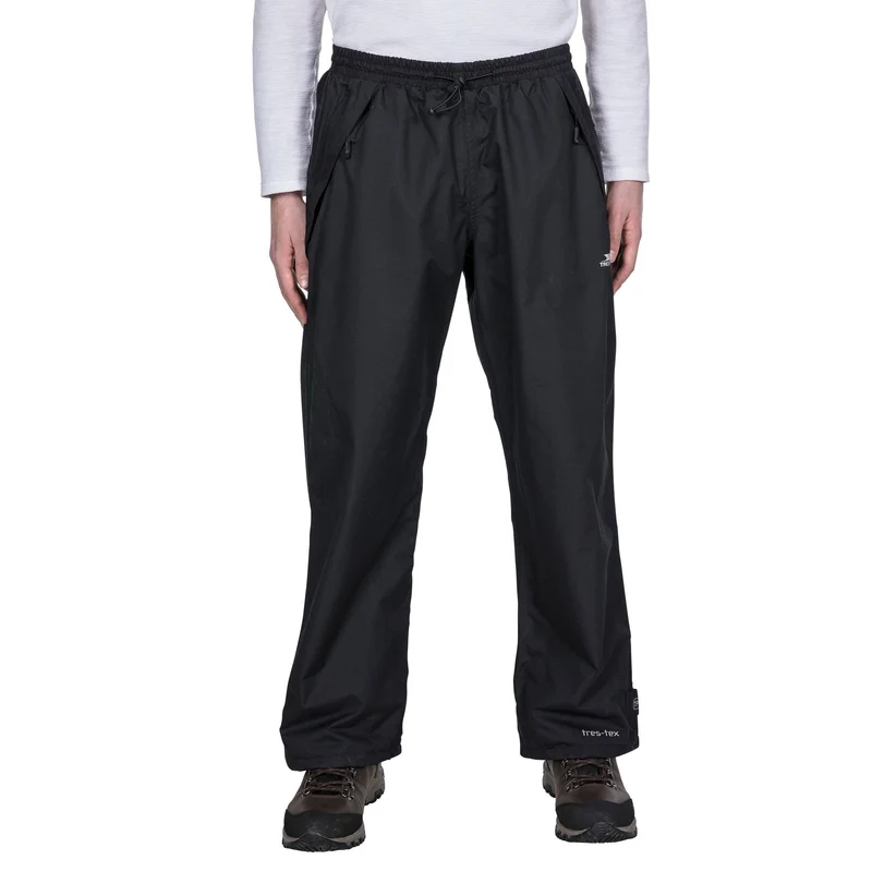 Trespass Men's Toliland Waterproof Trousers - Black