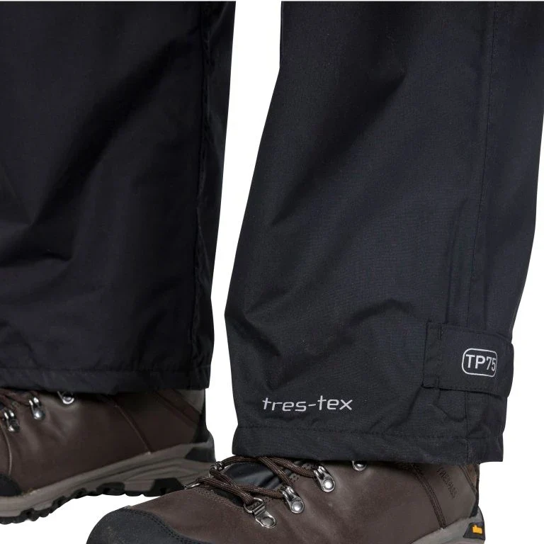 Trespass Men's Toliland Waterproof Trousers - Black