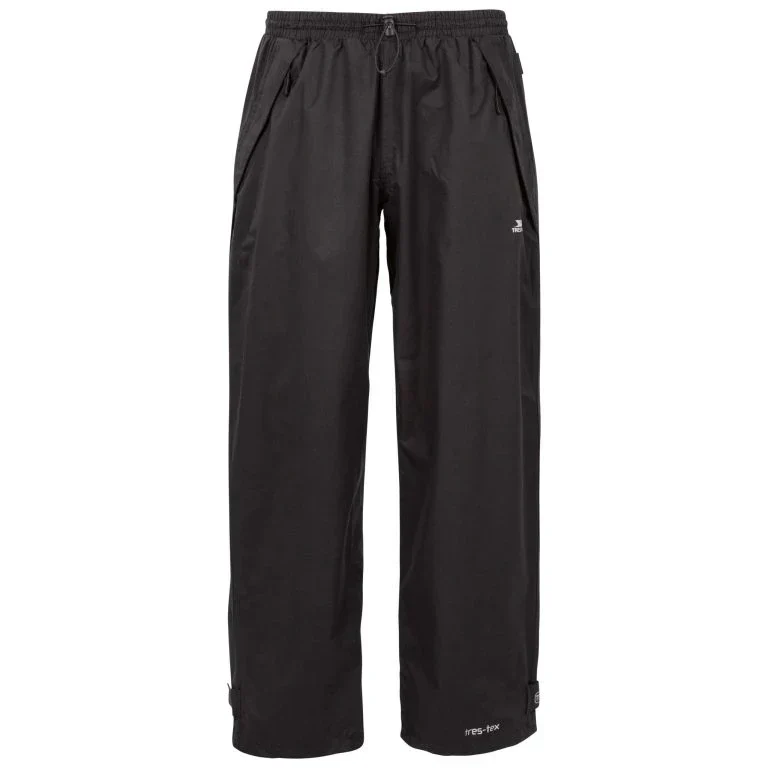Trespass Men's Toliland Waterproof Trousers - Black