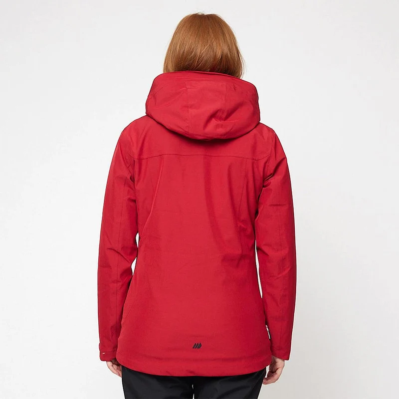 Skogstad Women's Ryssdal Quilted Jacket - Wine Red
