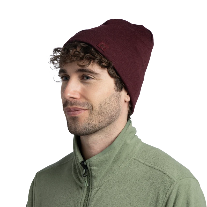 Merino Heavyweight Beanie Solid