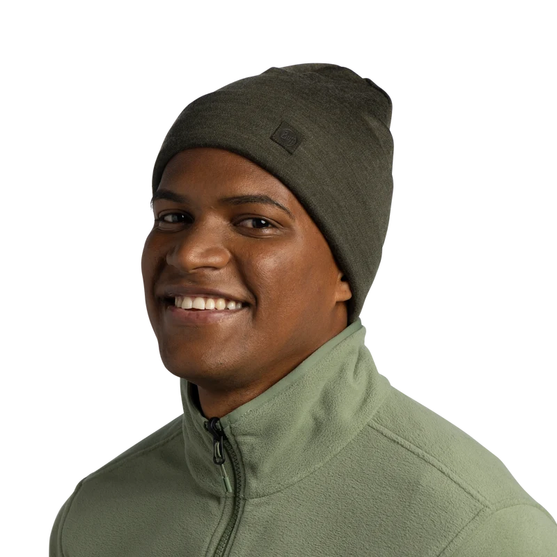 Merino Heavyweight Beanie Solid