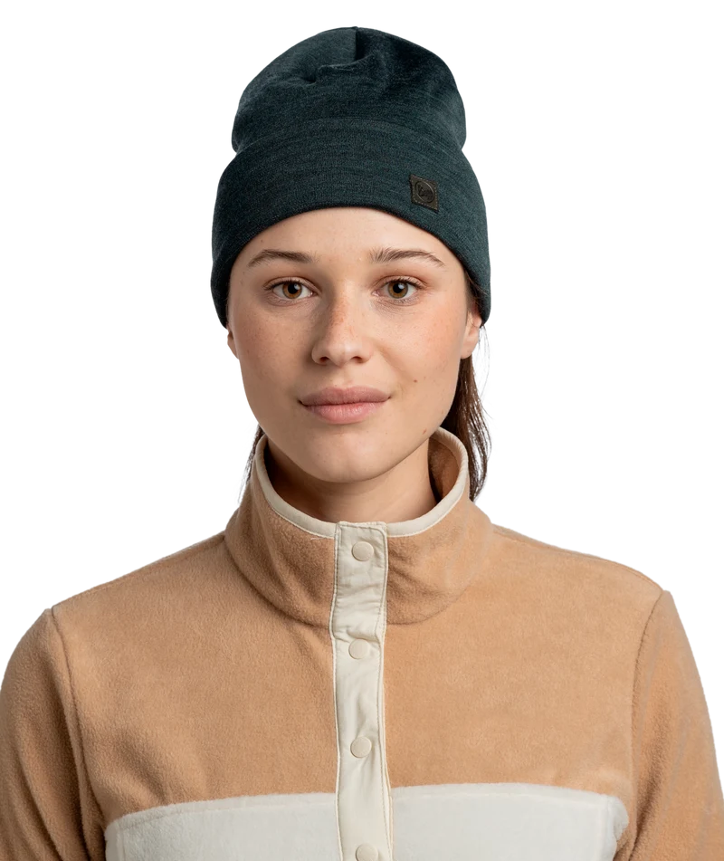 Merino Heavyweight Beanie Solid