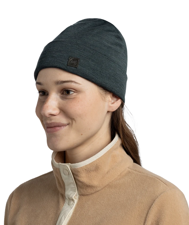 Merino Heavyweight Beanie Solid