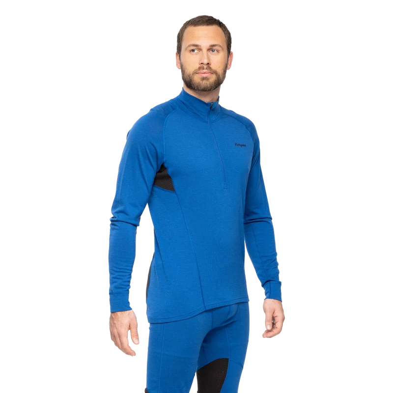 Inner:Pure Merino Half Zip Men