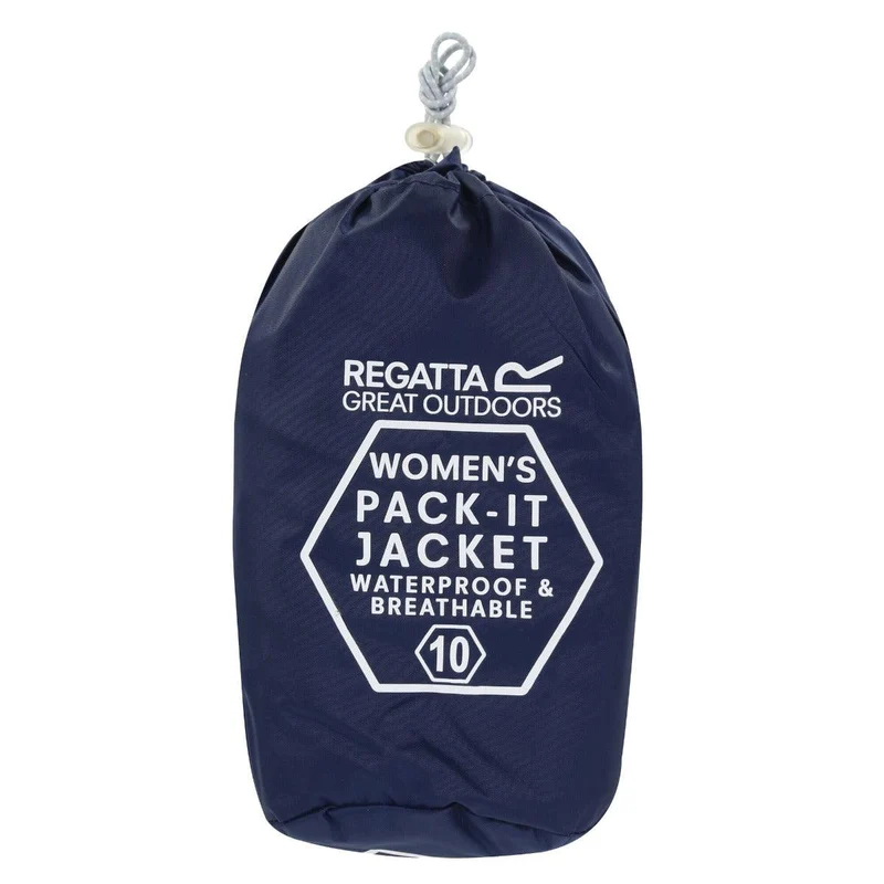 Regatta Women's Pack-It III Waterproof Jacket - Midnight
