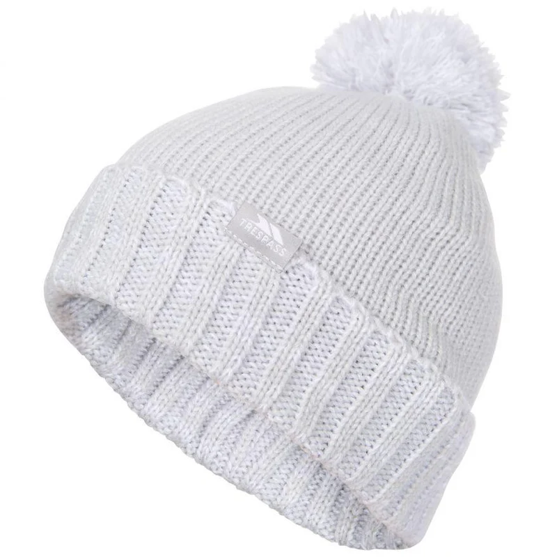 Trespass Nefti Bobble Hat - Pale Grey