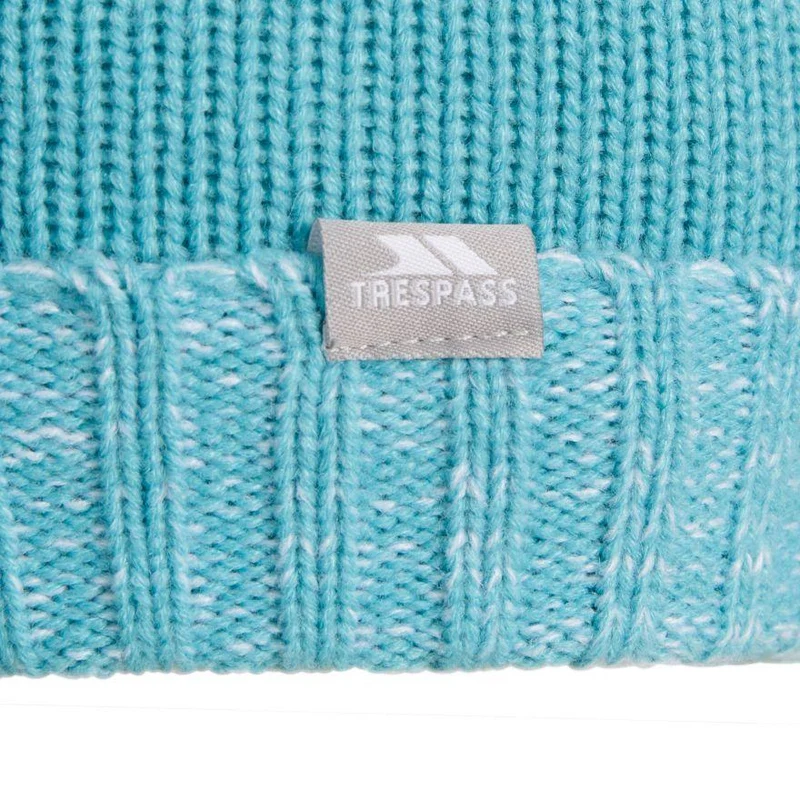 Trespass Nefti Bobble Hat - Aqua