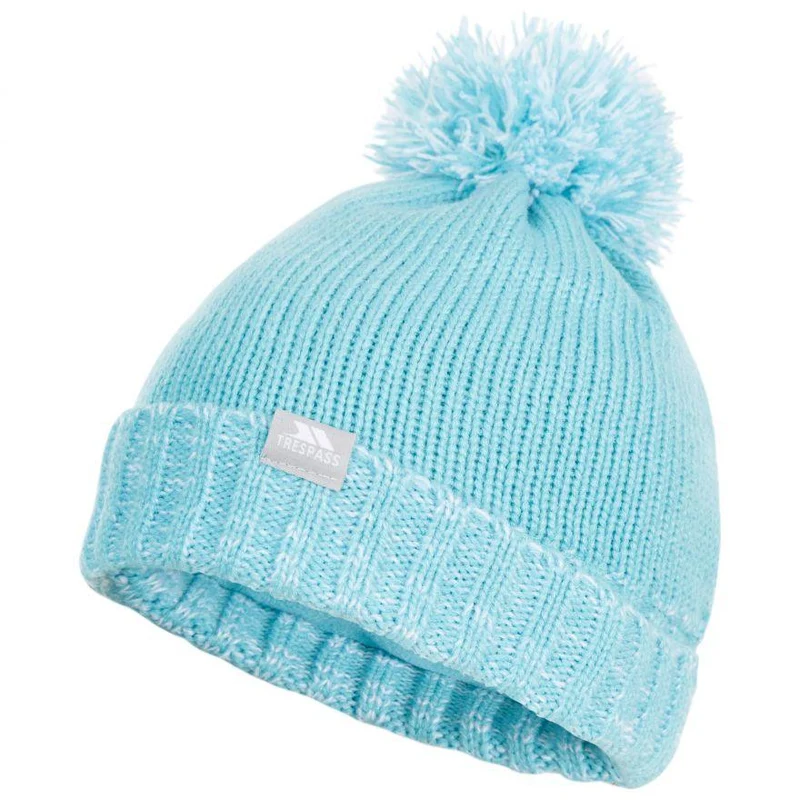 Trespass Nefti Bobble Hat - Aqua