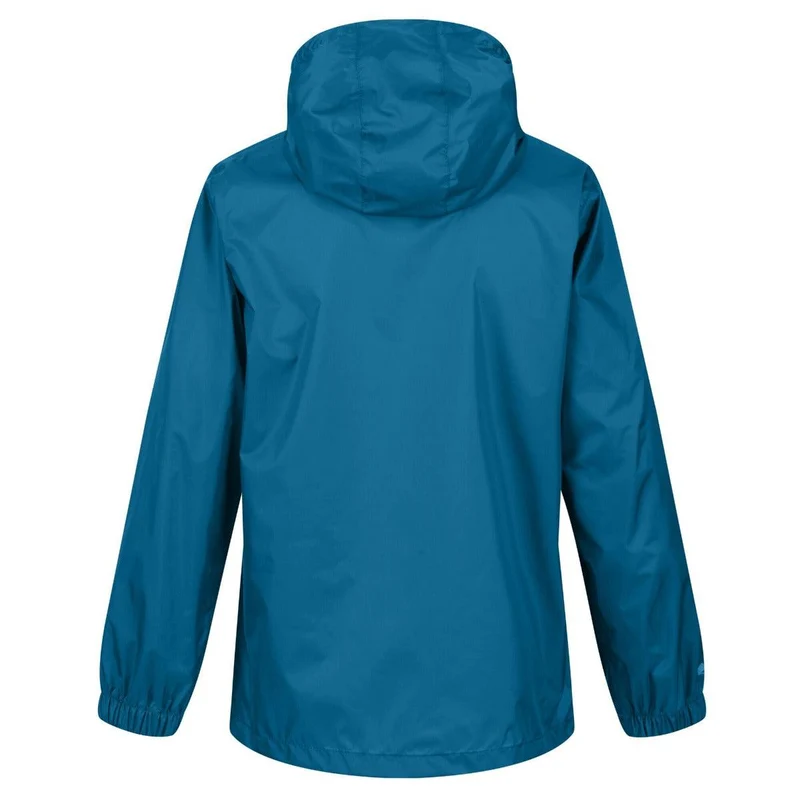 Regatta Kids Waterproof Packaway Pack It Jacket III - Teal