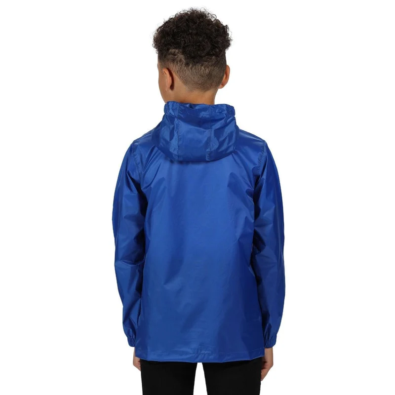 Regatta Kids Waterproof Packaway Pack It Jacket III - Nautical Blue