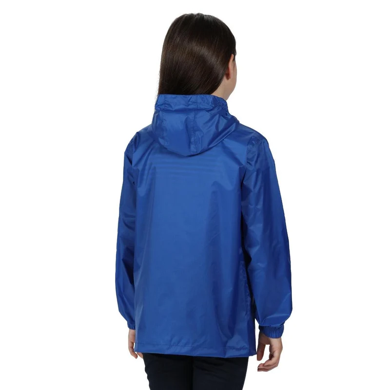 Regatta Kids Waterproof Packaway Pack It Jacket III - Nautical Blue