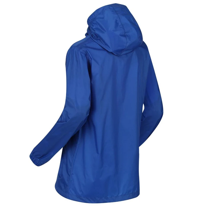 Regatta Kids Waterproof Packaway Pack It Jacket III - Nautical Blue