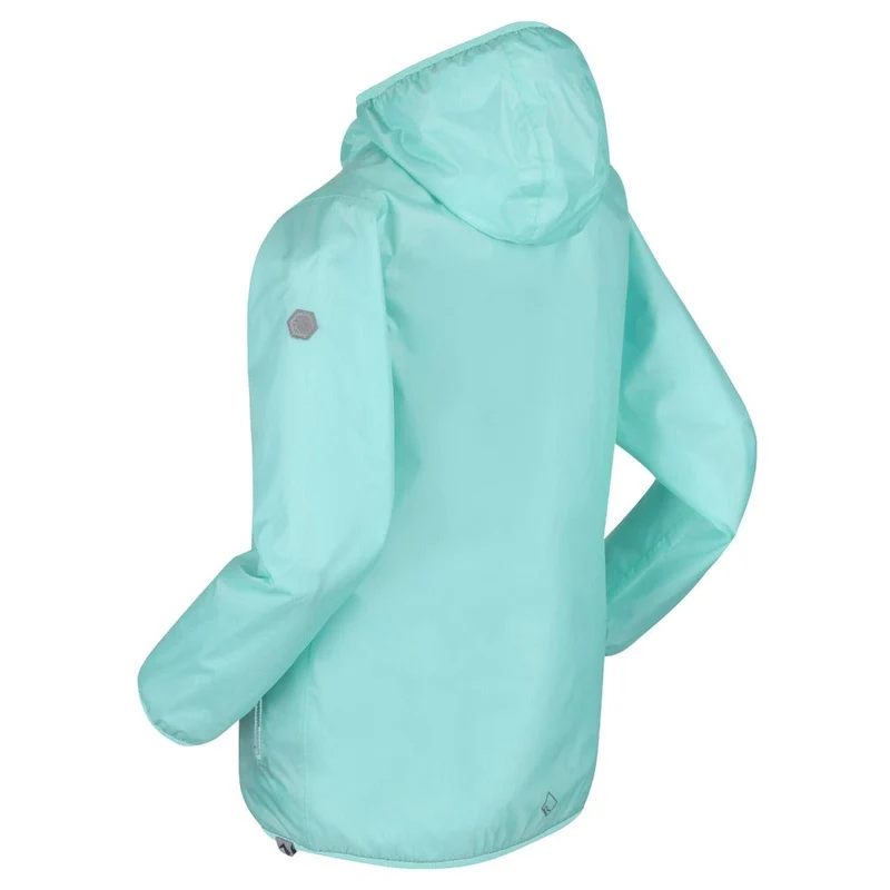Regatta Kids Waterproof Packaway Pack It Jacket III - Aqua