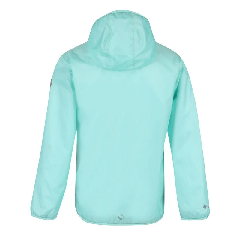 Regatta Kids Waterproof Packaway Pack It Jacket III - Aqua