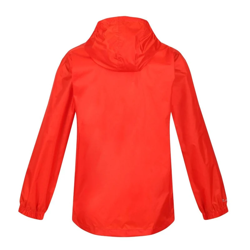 Regatta Kids Waterproof Packaway Pack It Jacket III - Amber Glow