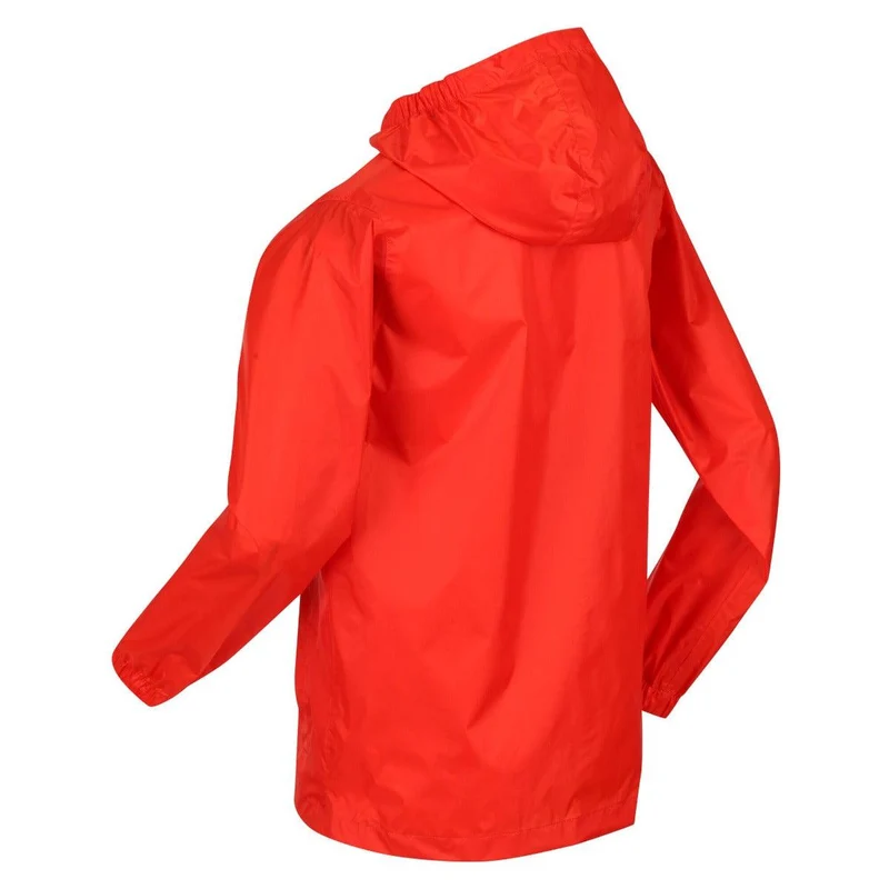 Regatta Kids Waterproof Packaway Pack It Jacket III - Amber Glow