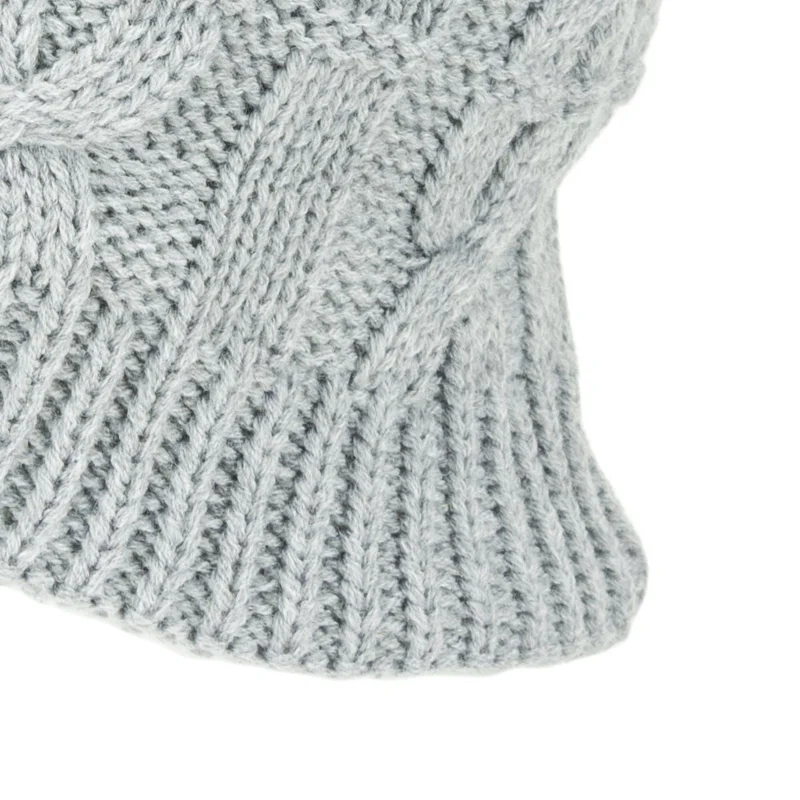 Sealskinz Waterproof Cable Knit Beanie Hat - Grey Marl