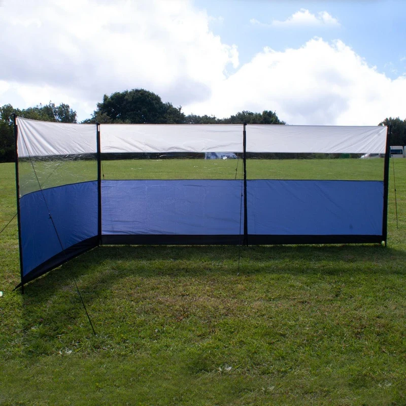 Premier Camping Pampero 5 Metre Windbreak - Blue
