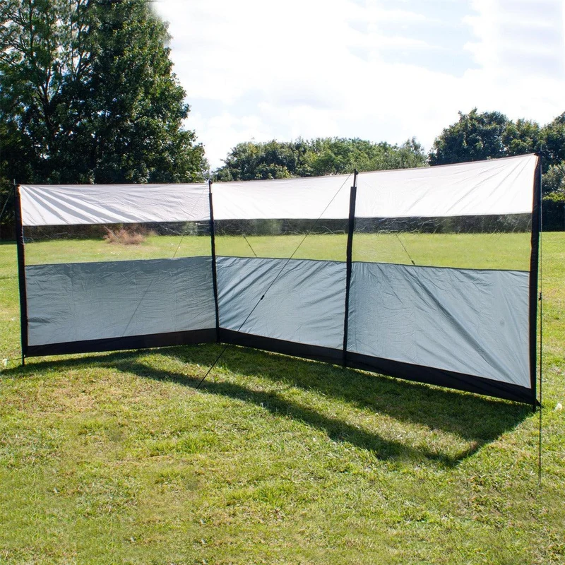Premier Camping Pampero 5 Metre Windbreak - Grey