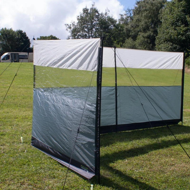 Premier Camping Pampero 5 Metre Windbreak - Grey