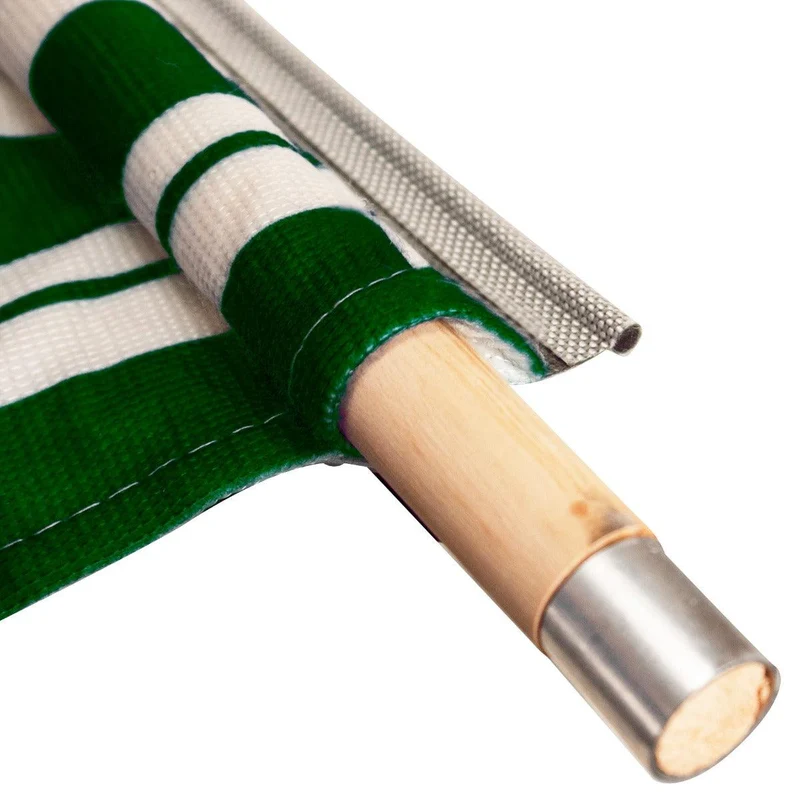 Deluxe 520cm 7 Pole Windbreak with Awning Channel Fitting - Green