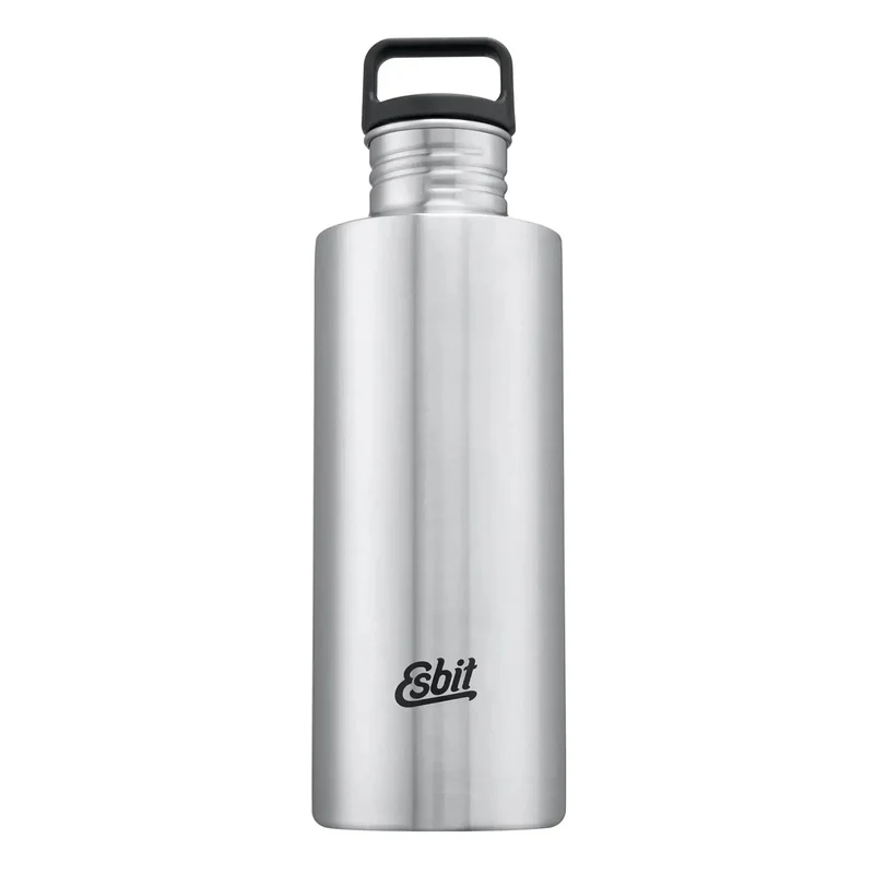 Trinkflasche Sculptor 1 L Edelstahl silberfarben
