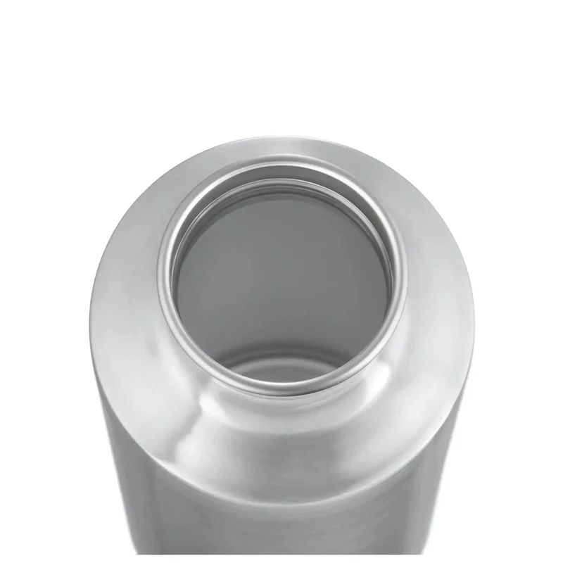 Trinkflasche Sculptor 1 L Edelstahl silberfarben