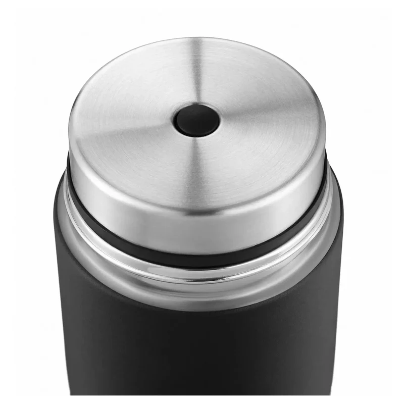 Thermobehälter Sculptor Edelstahl 1 L schwarz