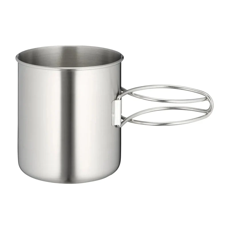 Edelstahlbecher Handle Mug Set 600 ml