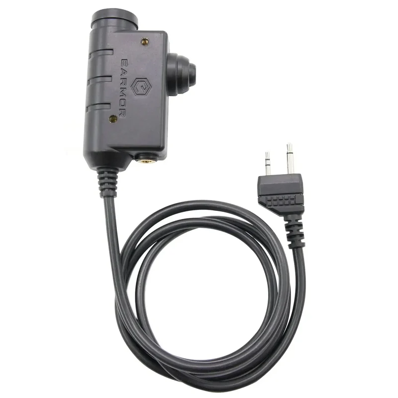 Tactical PTT Push To Talk für Motorola 2-Pin Anschluss