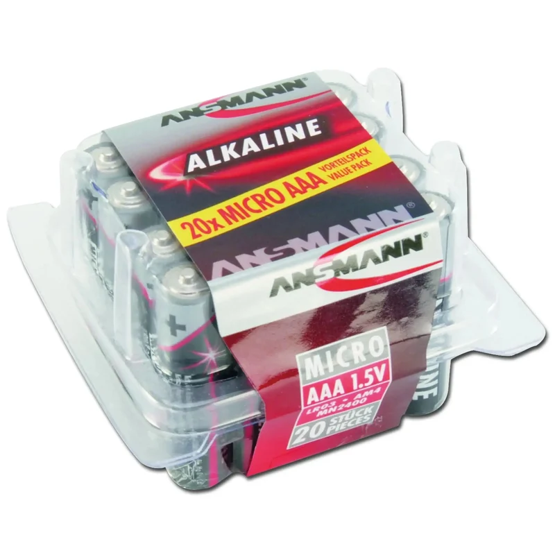 Batterie Micro AAA Red-Line 20er-Box