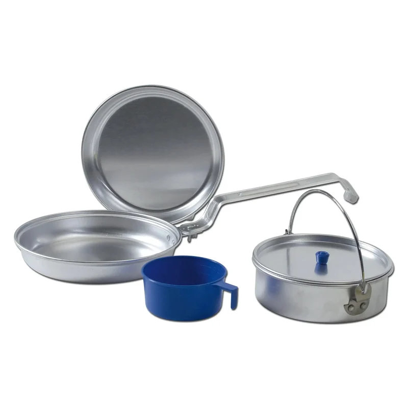 Kochset Aluminium für 1 Person