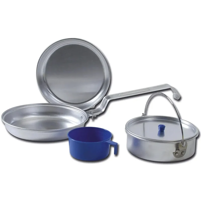 Kochset Aluminium für 1 Person
