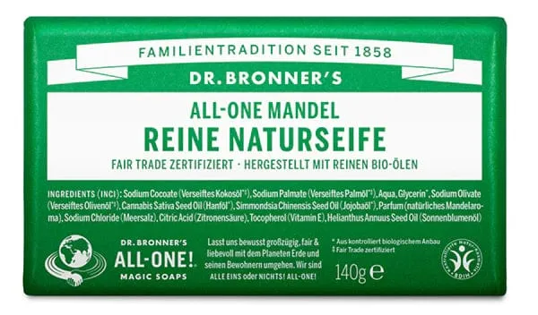 Dr. Bronners's reine Naturseife / 140g