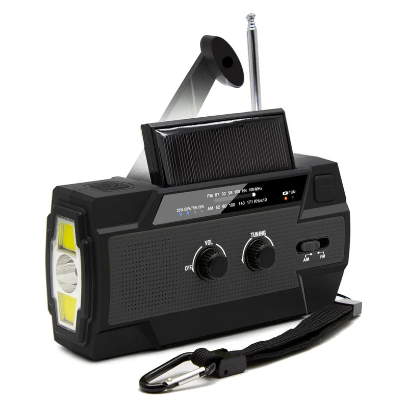 Multifunktionales SOS Outdoor- und Notfallradio